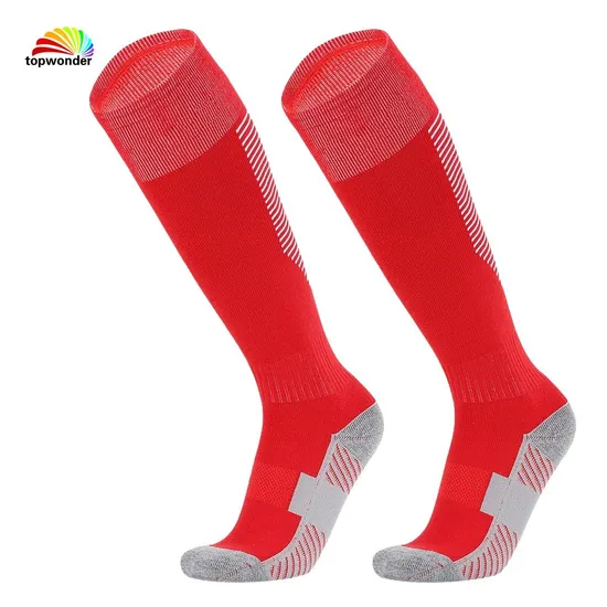 Customize Dry-Fit Knee High Sports Football Sock at Good Quality and Low Prices