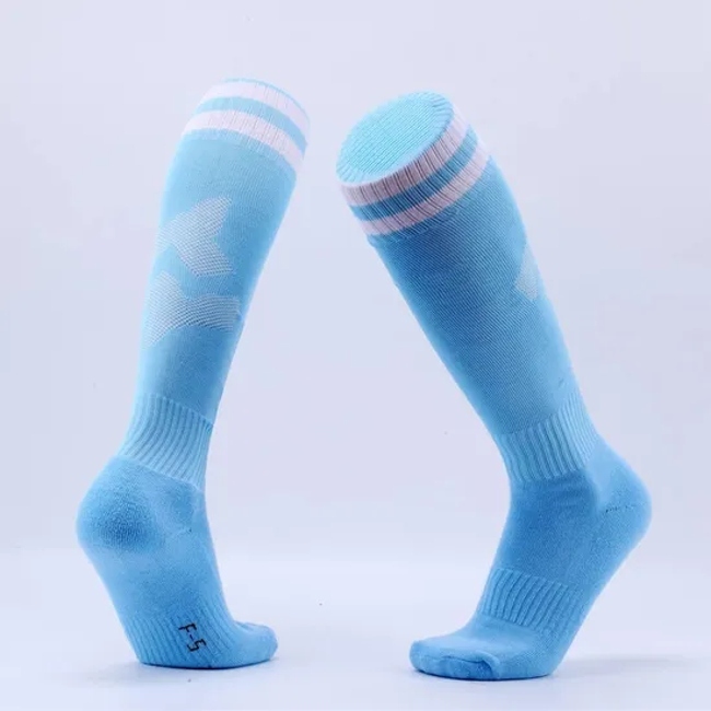 Custom Embroidery Print Logo Available Blank White Man Sports Socks Middling Breathable Sport Running Basketball Long Socks