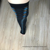 Women Socks Fashion Colorful Graduated 15-20 Mmhg Knee High Nurse Compression Nursing Socks for Women