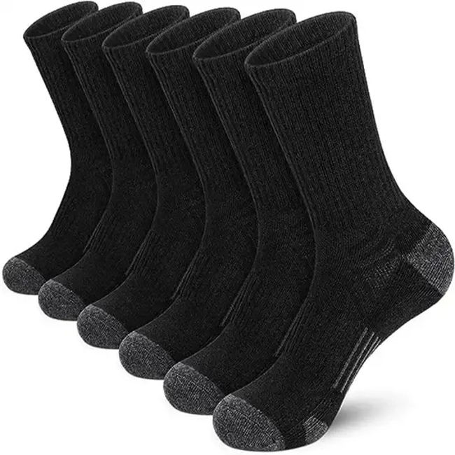 Knitted OEM Crew Unisex Basic Sport Socks High Elasticity Quick Dry Comfortable