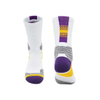 Gy9-3367 #High Elastic Sports MID-Calf Basketball Socks for Adults