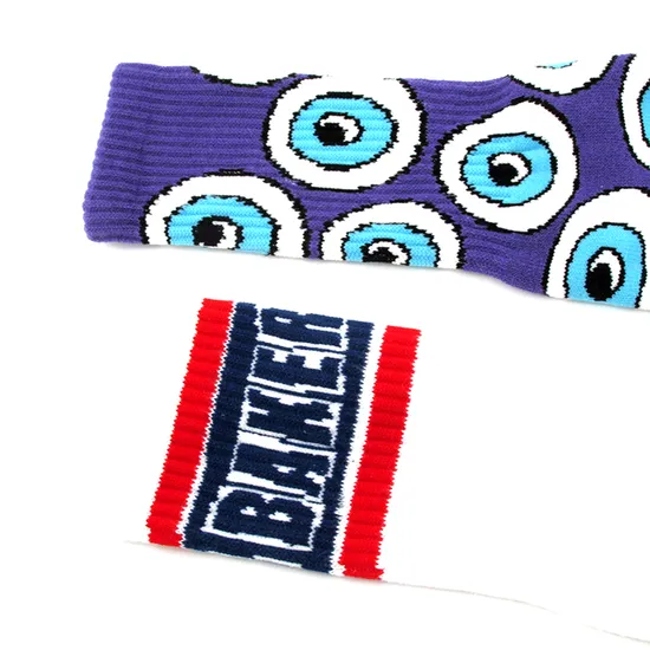 Wholesale High Quality Custom Embroidery Logo Cotton Sports Soccer Socks Men
