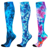 Wholesale Custom Cotton Print Fashion Designer Compression Running Sport Socks