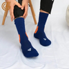 Qlm-319-14 Spandex Compression Wholesale Cotton Men′s Sports Socks