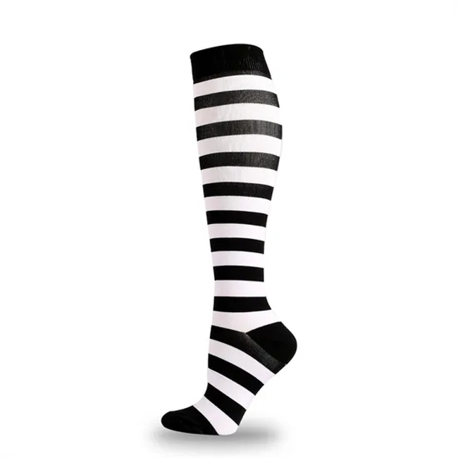 Unisex Men Custom Wholesale Compression Eco Sustainable Recycled Sport Socks