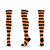 Striped Stockings Over Knee Thigh High Socks Anime Preppy Socks Multi Color