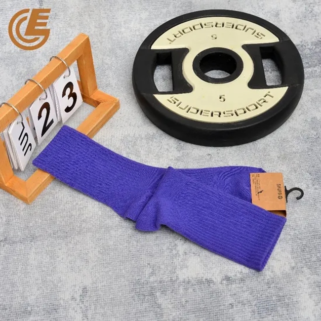 Funny Embroidery Manufacturer Custom Breathable Sports Wear Compression Socks