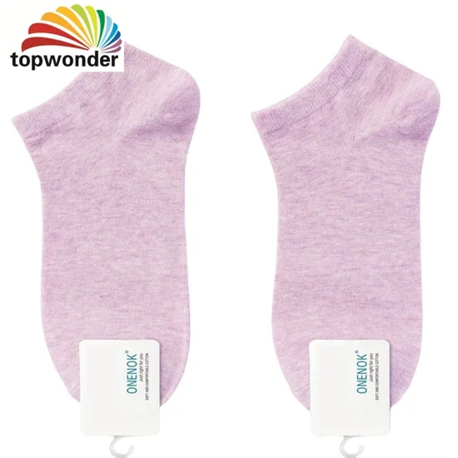 Customize All Colors of Melange Sock Summer Sock Women′s Sock Boat Sock at Very Low Price and High Quality