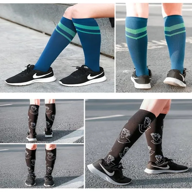 Durable Compression Socks for Hiking and Outdoor Activities