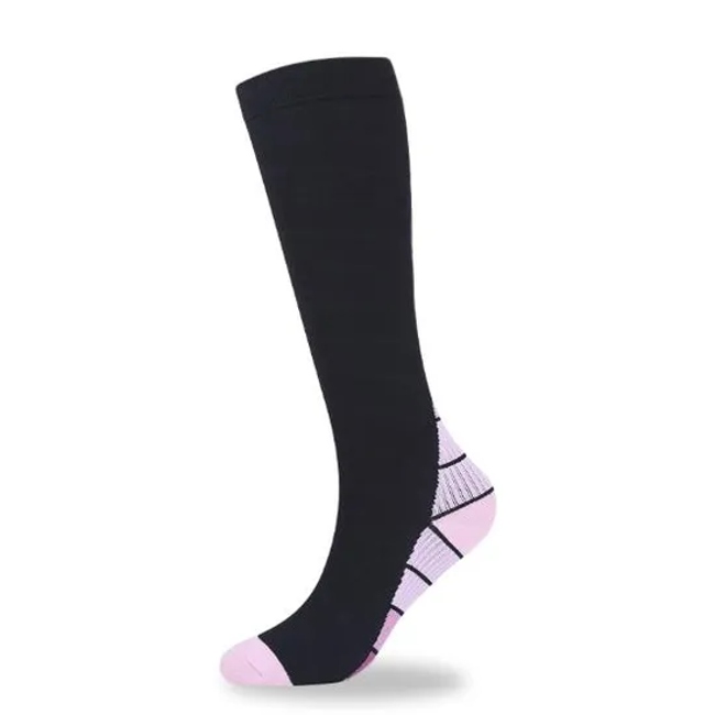 Personalized Cheap Breathable Knee High Long Polyester Men and Women Running Fitness Sport Compression Socks