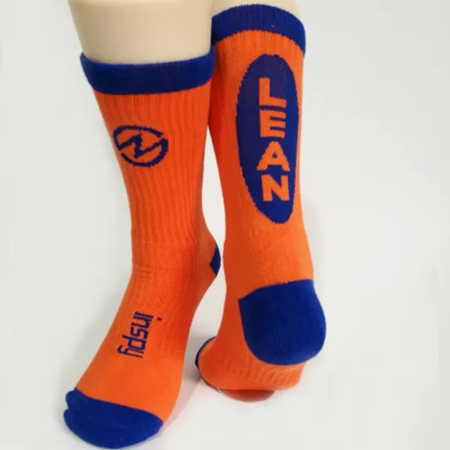 Wholesale Custom Logo Fashion Professional Football Breathable Sport Compression Socks