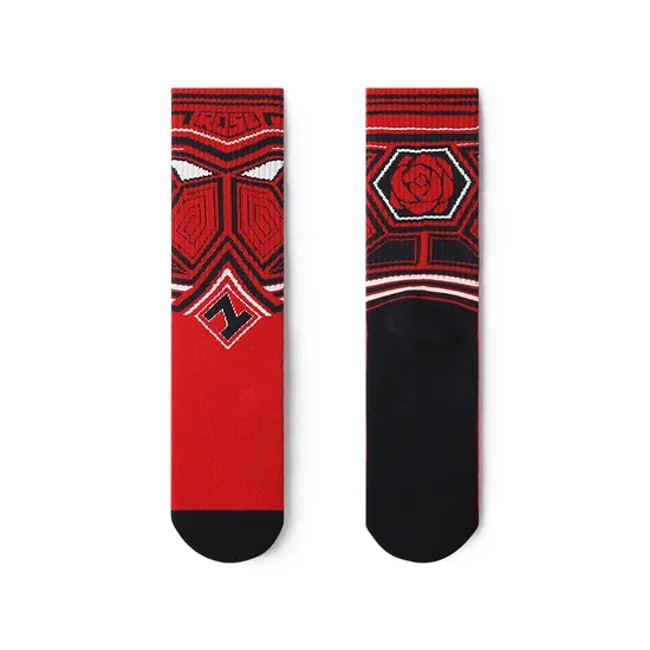 Unisex Man Custom Wholesale Fashion Cotton Men Compression Crew Socks