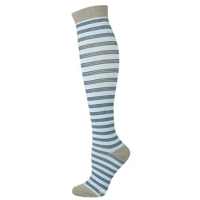 Custom Logo Compression Socks with Fashion Pattern Stocking Socks