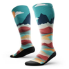 Custom Printed 20-30 Mmhg Knee High Sport Stocking Compression Socks