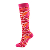 Customized Sports Socks Design Your Logo Compression Socks for Men and Boy Running Casual Socks for Basketball