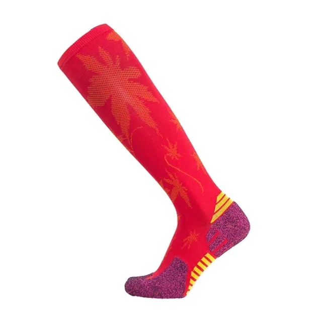 Unisex Man Women Nylon Sport Compression Soccer Football Socks