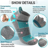 Custom Merino Wool Ankle Running Hiking Compression Breathable Thick Cushion No Show Men Socks