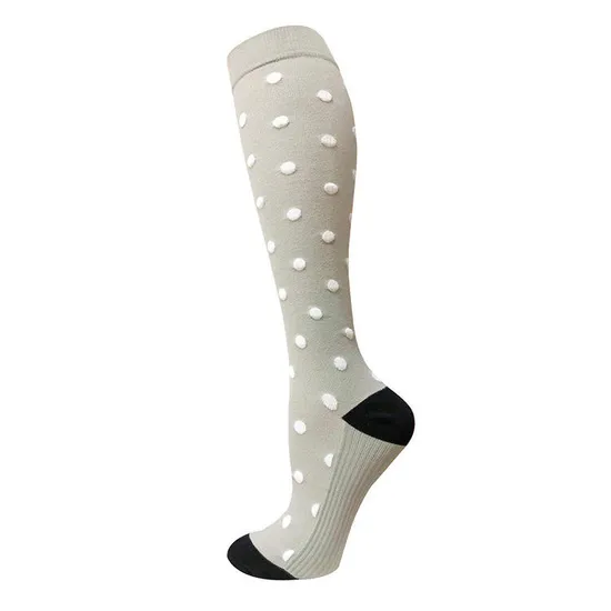 Enerup Calf Compressive Soccer Decompression Leggings Crew Knee-High Socks