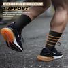 Custom Design Logo and Pattern Running Athletic Compression Socks for Men Women