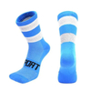 Custom OEM Crew Breathable Reflective Cycling Socks Ultralight Outdoor Compression Running Sport Socks