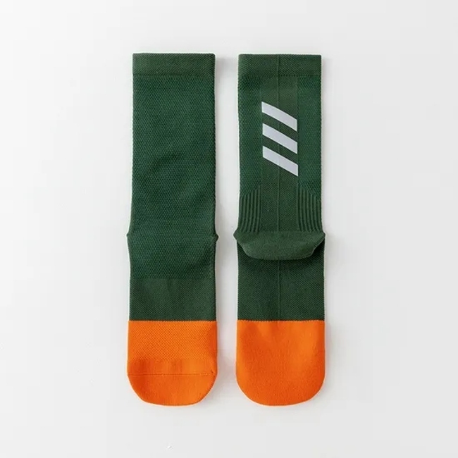 High Quality Quick Dry Custom Logo Socks Mountain Kids Bicycle Sports Socks Reflective Compression Bicycle Cycling Socks