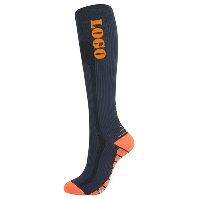 2024 Personalized Logo Cotton Crew Socks Unisex Winter Casual Socks Professional Compression Sport Socks Manufacturer
