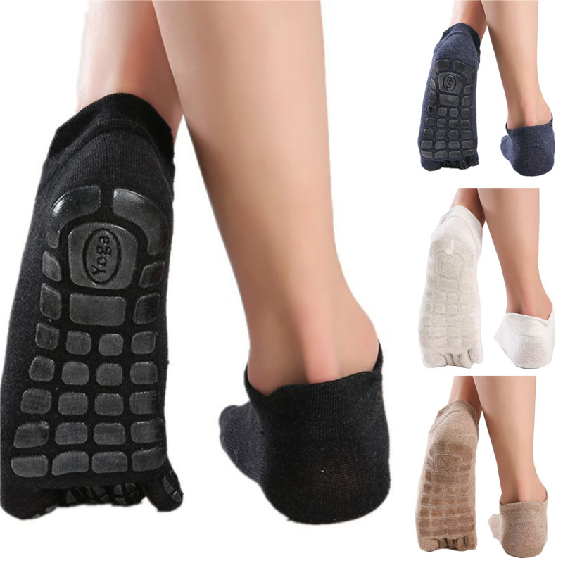 customized solutions Men Sports Socks Yoga Toe Socks High Quality Anti Slip Five Fingers Pilates Socks Fitness Training Toe 