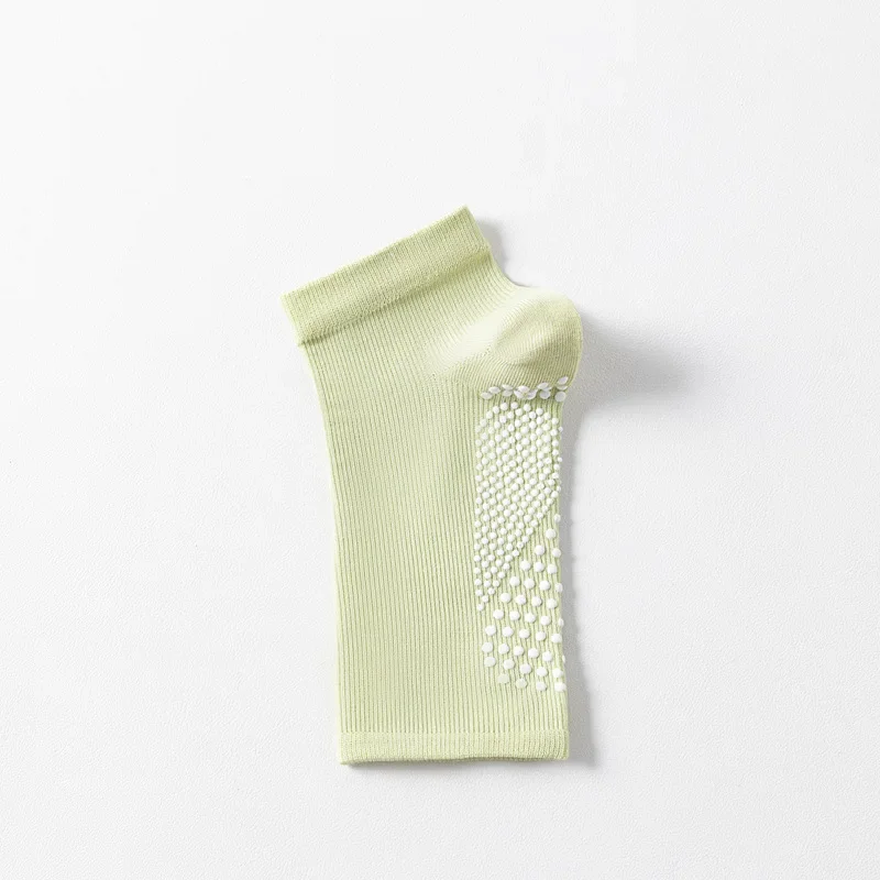 distributor Professional Women Yoga Socks Silicone Anti-slip Ballet Pilates Socks Women Backless Breathable Bandage Dance 