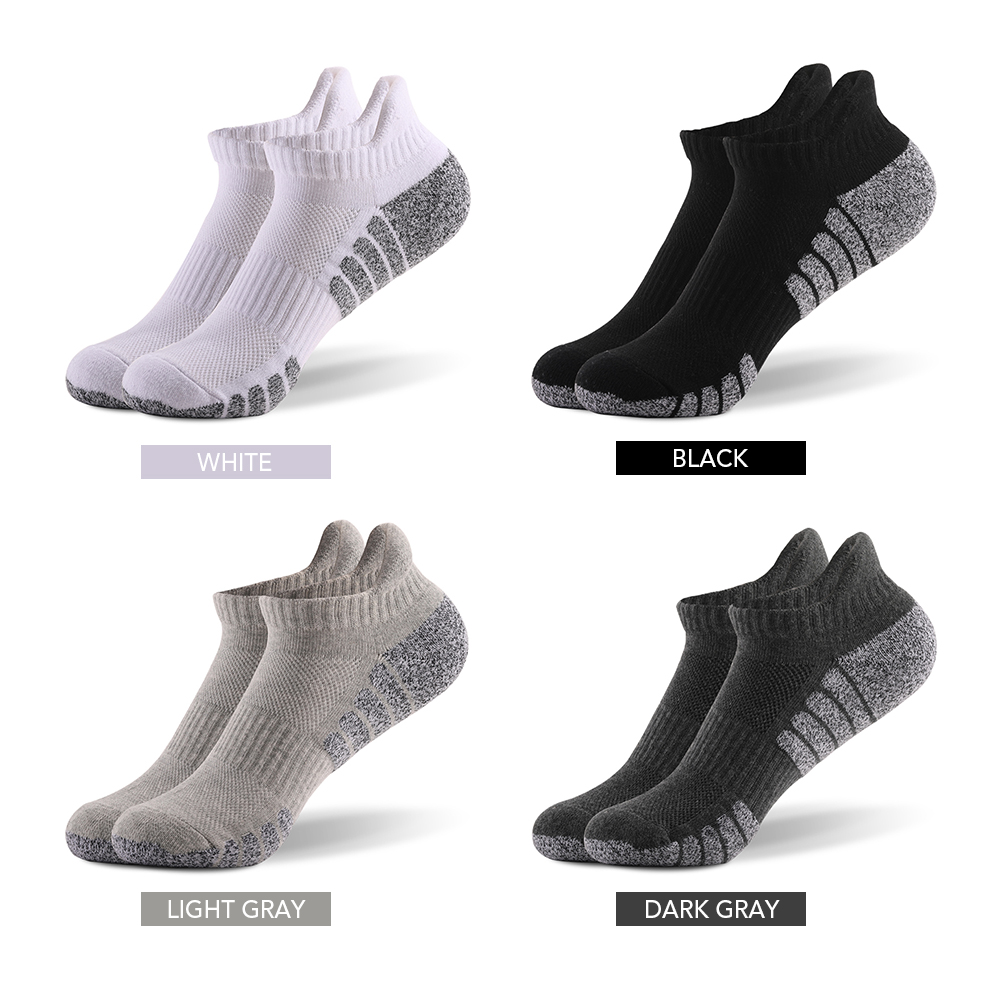 Custom Color Sport Ankle Socks Athletic Low-cut Sock Thick Knit Sock Outdoor Fitness Breathable Quick Dry Wear-resistant Warm 