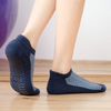 New Arrival Women Breathable Towel Bottom Yoga Socks Silicone Non-Slip Bandage Pilates Sock Ladies Ballet Dance Fitness Workout 