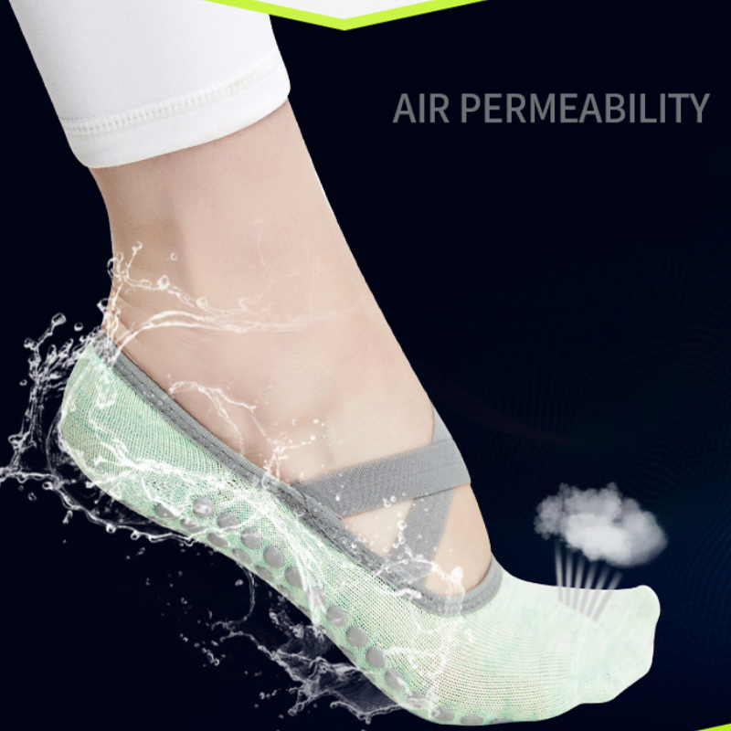 low-cost products New Yoga Socks Ladies Ballet Dance Sports Socks for Fitness Gym Women High Quality Pilates Socks Quick-Dry 