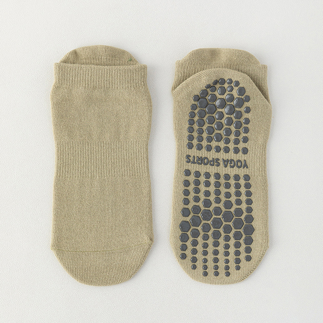 trendy item Women Anti-Slip Sock Trampoline Yoga Sock Cotton Breathable Short Socks Elasticity Sport Boy Girl Outside Sport 