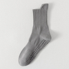 bespoke products Yoga Socks Men Cotton Silicone Non-slip Grip Pilates Crew 