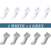Branded Packaging High Quality Men Socks Cotton Summer Sports Breathable Ankle Socks Mesh Casual Athletic Thin Cut Short Plus 