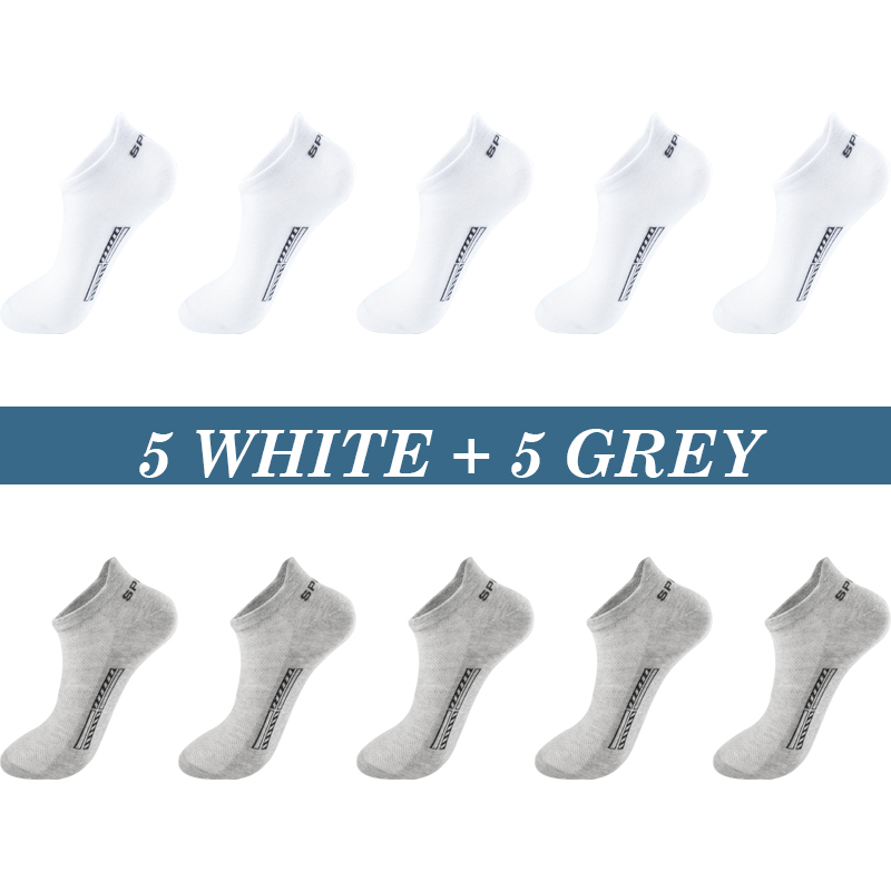Branded Packaging High Quality Men Socks Cotton Summer Sports Breathable Ankle Socks Mesh Casual Athletic Thin Cut Short Plus 