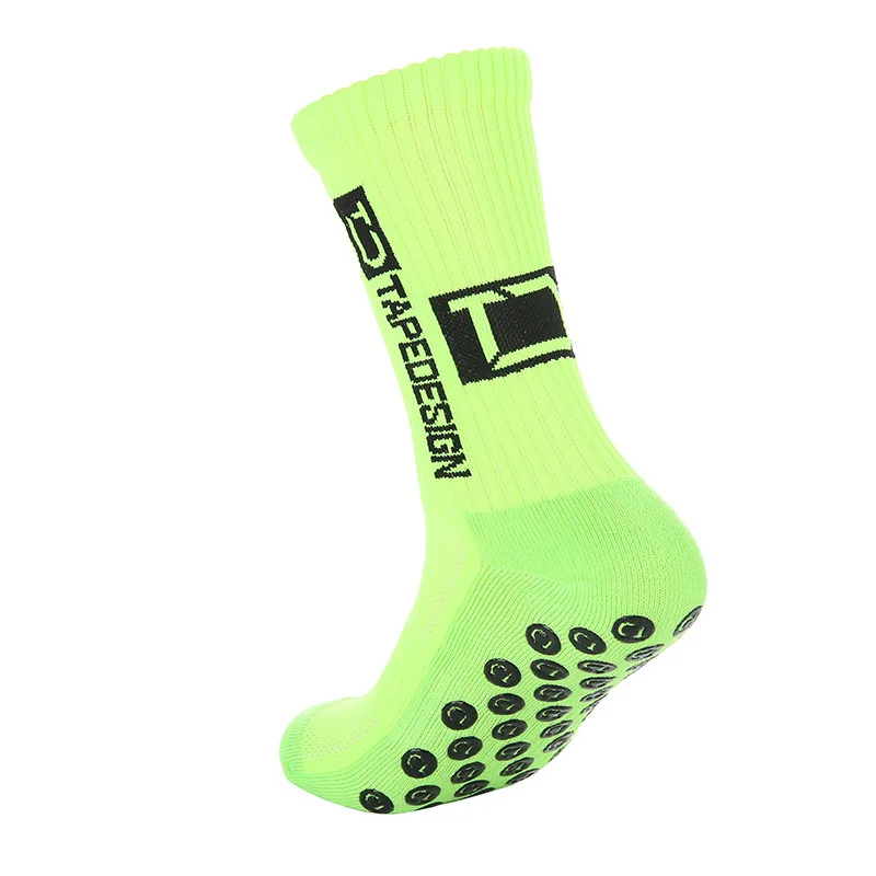 new product release Unisex Professional Football Socks for Men Women Silicone An ti Slip Breathable Soccer Jogging Cycling 