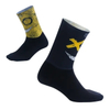 Xianghui Breathable Outdoor Custom Patterns Running Sport Crew Men Cycling Socks