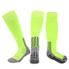 Custom Crew Soccer Sports Socks Men Cotton Spandex Anti Slip Crew Ankle Football Grip Socks Wholesale