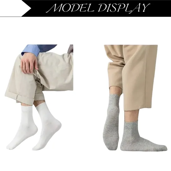 Sock for Stacked Thickened Home/Leisure/Sports Medium Custom Tube Men′s Socks