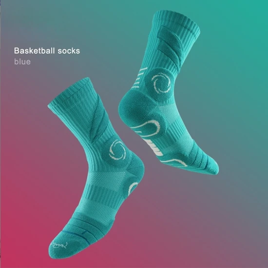 Elite Performance Elite Basketball Socks with Towel Bottom