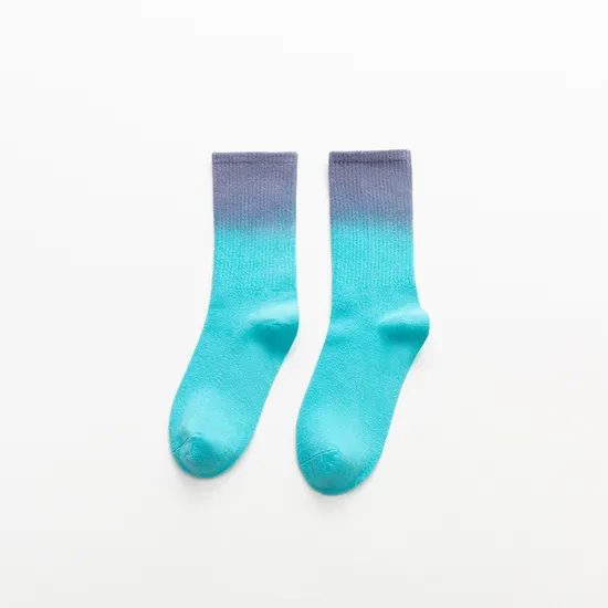 Custom Logo OEM Cotton Men Women Fashion Funny Funky Crew Colorful Happy Dress Socks