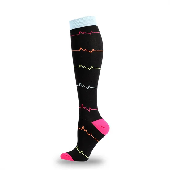 Factory Direct Sale Cycling Socks Custom and Men Compression Sports Socks for Bike