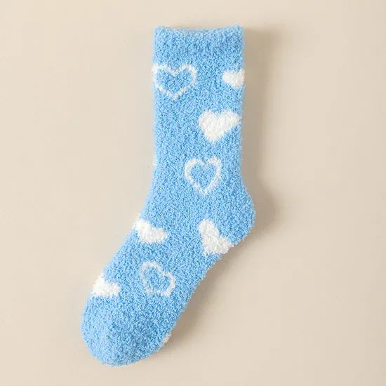 Cozy Fuzzy Socks for Womens Girsl, Non-Skid Gripper Bootom