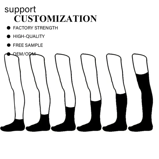 Wholesale Bulk Custom Logo Breathable Sweat-Wicking Socks Compression for Men Women