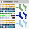 Top Quality Classic Sokken Calcetines Custom Pilates Sock-Stocking Men Women 100% Cotton Daily Sports Fashion Crew Socks