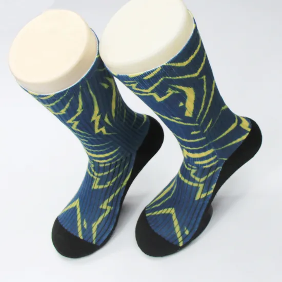 Sports Sustainable Colorful Non Anti Slip Soccer Athletic Mens Custom Logo Youth Football Grip Socks for Man and Woman