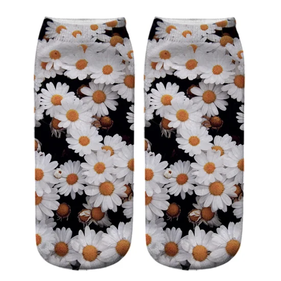 Wholesale 3D Printed Socks Customs Socks Fashion Design Men Women 3D Sublimation Logo Cotton Custom Printed Sport Socks