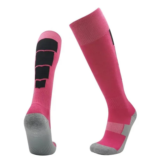 Sportswear Custom Logo Mens Football Anti Slip Socks Knee High