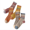 Trendy Japanese Inspired Crew Socks for Women, Moisture Wicking