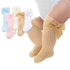 Kids Girls Knee High Long Soft Cotton Lace Baby Toddler Socks